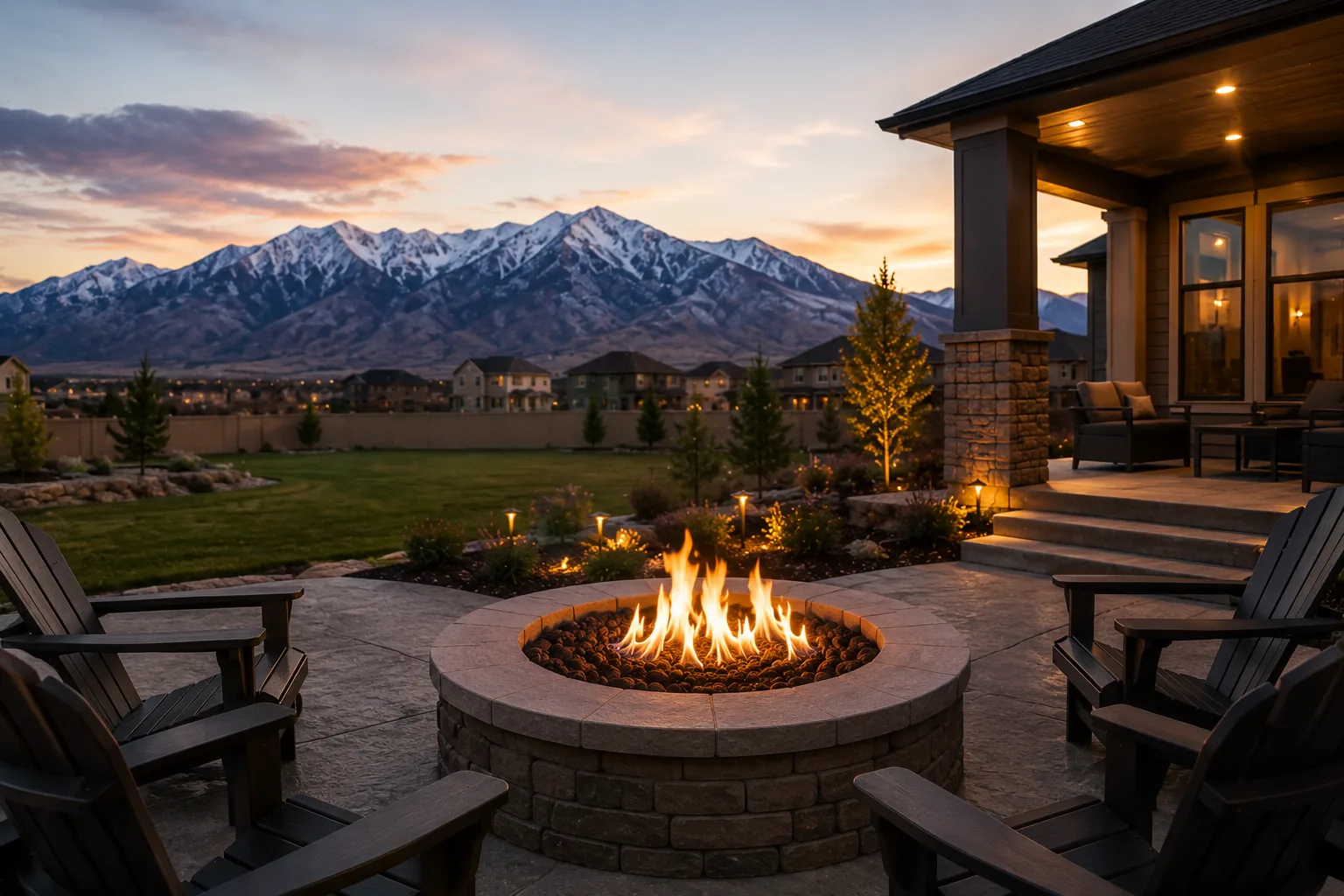 fire pit installation near me