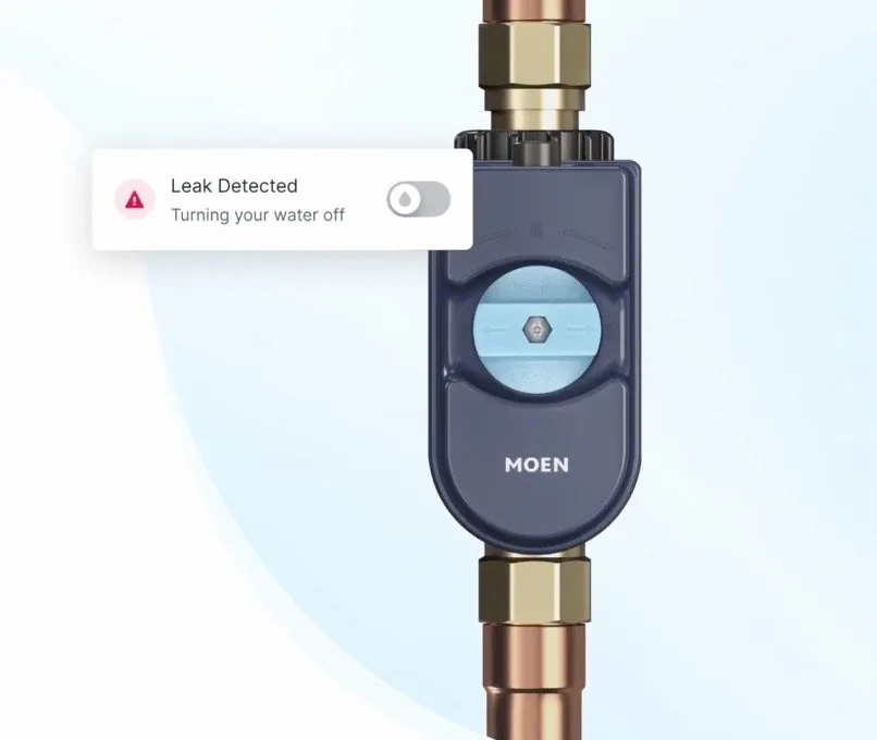 Moen Flo Automatic Water Shutoff Valve Installed by Valley Home Services in Salt Lake City